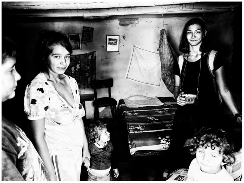 Workshop with gypsies